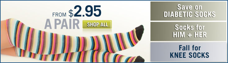 Fall for Knee Socks: From $2.95 a Pair