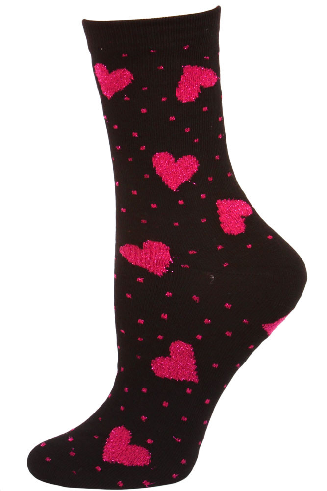 Valentine's Day Crew Socks