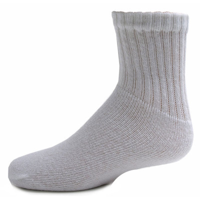 Excell Kids' White Tube Socks - 6 Pairs - White