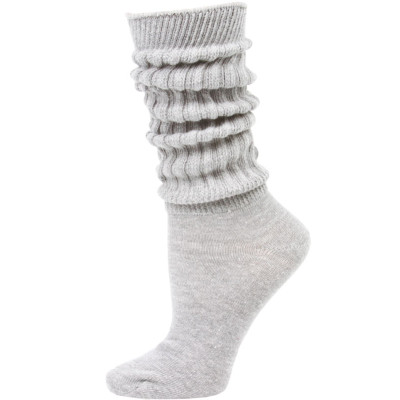Credos Women's Extra Heavy Slouch Socks - 1 Pair - Grey