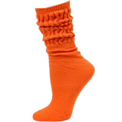 Millennium Women's Slouch Socks - 1 Pair - Orange