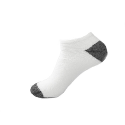 American Made Men's Black Heel and Toe Low Cut Socks - 3 Pairs