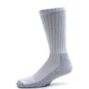 Pro-Trek Men's King Size Heavy Duty Steel Toe Gray bottom Socks - 2 Pairs