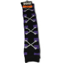 Happy Halloween Women's Knee Socks - 1 Pair - Black - Witch Shoelaces