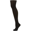 Yelete Women's Black Over the Knee Socks - 1 Pair
