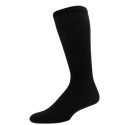 Sole Pleasers Men's Black Diabetic Over the Calf Socks - 3 Pairs