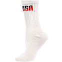 American Made Women's USA Logo Crew Socks - 3 Pairs