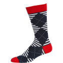 Fine Fit Men's Fancy Pattern Dress Socks - 1 Pair