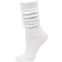 Credos Women's Extra Heavy Slouch Socks - 1 Pair - White