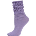 Millennium Women's Slouch Socks - 1 Pair - Lilac Purple