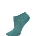 Chatties Women's Solid Color Microfiber No Show Socks - 1 Pair - Seafoam Green