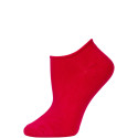 Chatties Women's Solid Color Microfiber No Show Socks - 1 Pair - Hot Pink