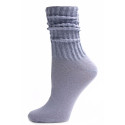 Lilac Cotton Slouch Socks  - 1 Pair