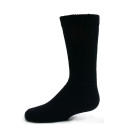 Sole Pleasers Kids' Black Diabetic Crew Socks - 3 Pairs
