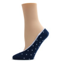 Silhouette Polka Dot Liner Socks - 1 Pair