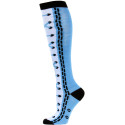 Julietta Women's Sneaker Knee Socks - 1 Pair - Blue