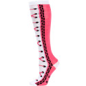 Julietta Women's Sneaker Knee Socks - 1 Pair - Hot Pink
