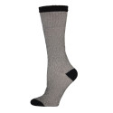 Ruggeds Women's Insulated Thermal Socks with Black Stripe - 2 Pairs