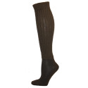 Extra Long Extra Heavy Brown Slouch Socks Made in USA - 1 Pair