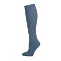 Extra Long Extra Heavy Light Blue Slouch Socks Made in USA - 1 Pair 