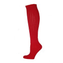 Extra Long Extra Heavy Red Slouch Socks Made in USA - 1 Pair
