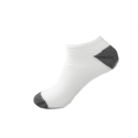 American Made Men's Black Heel and Toe Low Cut Socks - 3 Pairs