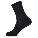 Physician's Choice Men's Black Diabetic Crew Socks - 3 Pairs