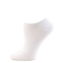 Fine Fit Women's No Show Cotton Socks - 3 Pairs - White