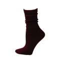Millennium Women's Slouch Socks - 1 Pair - Burgundy
