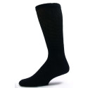 US Sock Company Men's Black Diabetic King Size Crew Socks - 3 Pairs