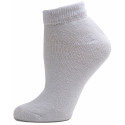 Sole Pleasers Women's White Diabetic Low-Cut Socks - 3 Pairs