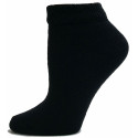 Sole Pleasers Women's Black Low-Cut Diabetic Socks - 3 Pairs