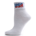 American Made Women's USA Logo Quarter Socks - 3 Pairs