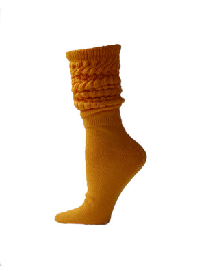 Credos Women's Extra Heavy Slouch Socks - 1 Pair - Gold