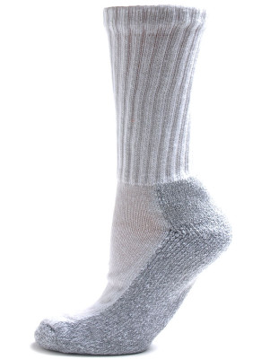 Pro-Trek Women's Heavy Duty Steel Toe Socks - 2 Pairs