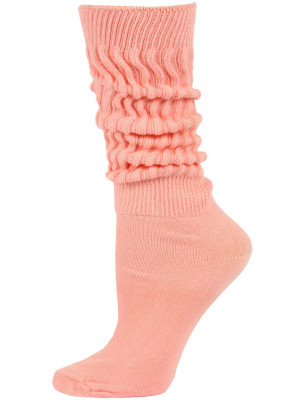 Credos Women's Extra Heavy Slouch Socks - 1 Pair - Light Pink