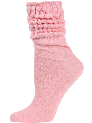 Millennium Women's Slouch Socks - 1 Pair - Light Pink