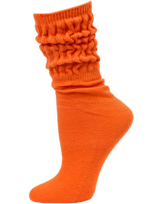Millennium Kid's Slouch Socks - 1 Pair - Orange