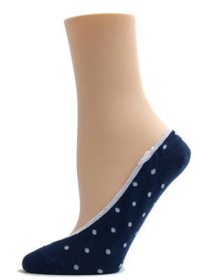 Silhouette Polka Dot Liner Socks - 1 Pair