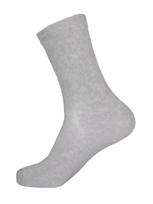 Physician's Choice Men's Gray Diabetic Crew Socks - 3 Pairs